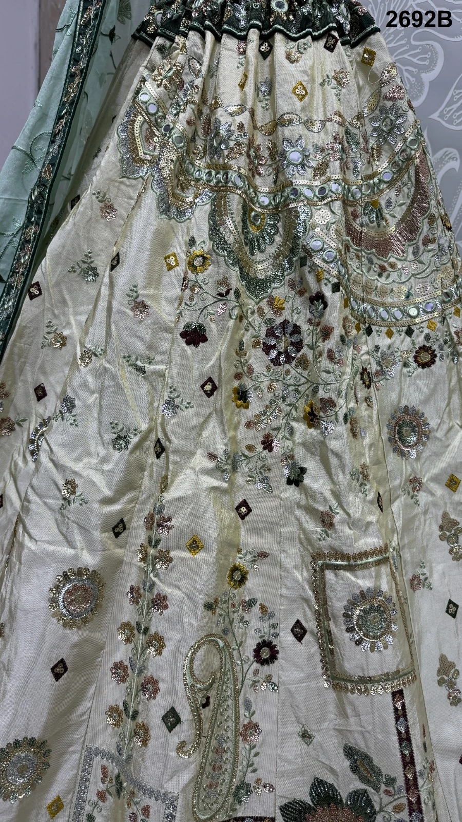 Anjani Art 2692A & 2692B Heavy Pure Viscose Wholesale Lehenga Catalog — Wholesale Lehenga, MPA wholesale from Surat - Gallery Image 6